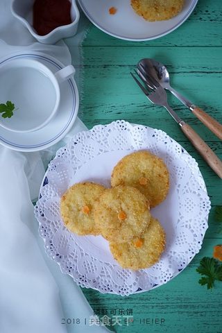 磷虾可乐饼的做法步骤:16