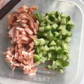 减脂早餐~鸡蛋与培根的做法步骤:4