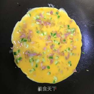 减脂早餐～鸡蛋与培根的做法步骤：6