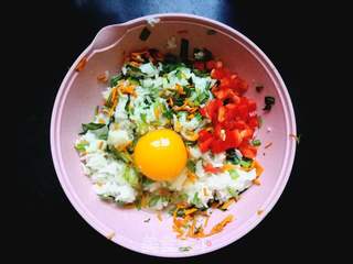 春季野菜:香煎米饼的做法步骤:6