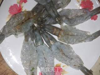 蒜香粉丝开背虾的做法步骤:3