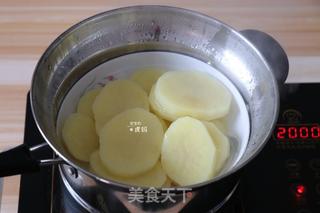 虾仁土豆泥的做法步骤:6