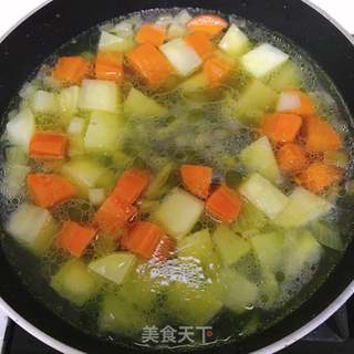 咖喱虾的做法步骤:5