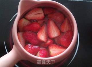 糖水草莓的做法步骤:7