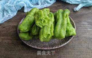 翡翠油条的做法步骤:9