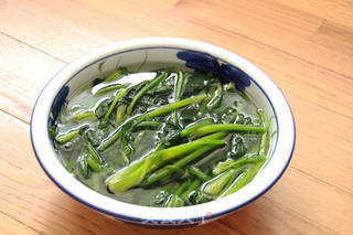 凉拌菠菜的做法步骤:3
