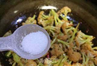 #春日美味#蚂蚁焗香辣花菜的做法步骤:18