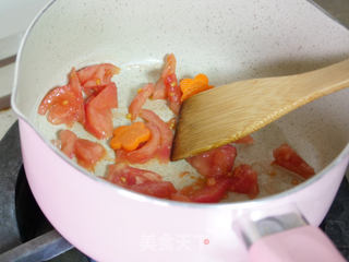快手儿童餐 鳕鱼挤挤面的做法步骤:6