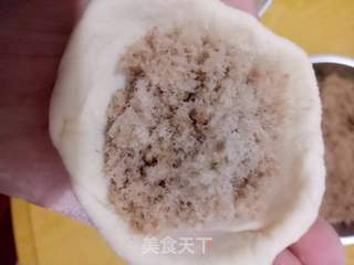 肉松包子的做法步骤:9