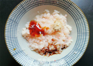 双色鳞虾饼的做法步骤:4