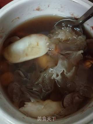 清炖鸡蛋胶的做法步骤:4