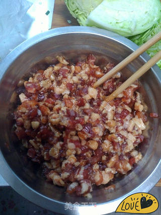 肉卷馒头的做法步骤:2