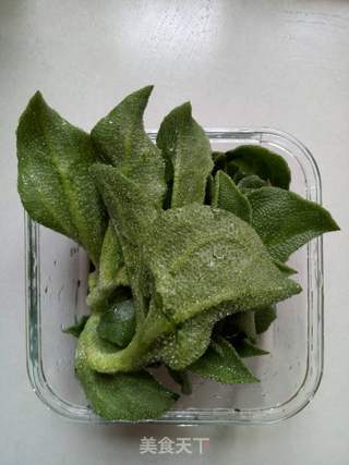 凉拌冰草的做法步骤:2