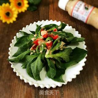 凉拌冰草的做法步骤:8