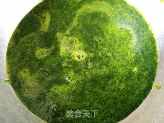 菠菜蜂蜜小薄饼的做法步骤:2