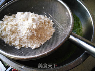 菠菜蜂蜜小薄饼的做法步骤:5