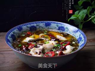 酸菜鱼的做法步骤:9
