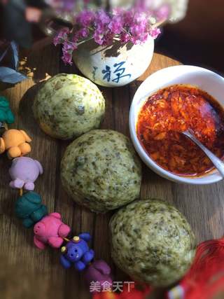 春之食:苜蓿菜馍的做法步骤:12