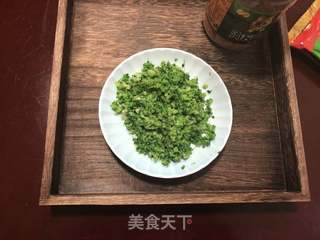 西兰花肉松饭团的做法步骤:3