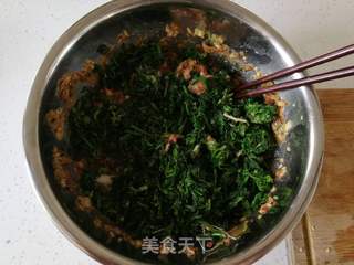 春季野菜 荠菜包子的做法步骤：12