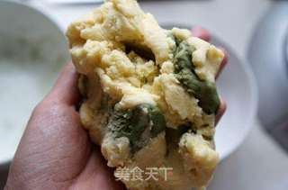 抹茶大理石饼干的做法步骤:8