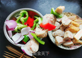 秘制咕咾肉丸串的做法步骤:3
