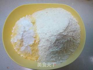 玉米面炉果的做法步骤:3