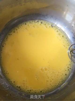 空气炸锅版百香果蛋糕的做法步骤:4