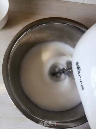 空气炸锅版百香果蛋糕的做法步骤:8