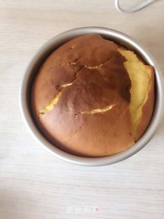 空气炸锅版百香果蛋糕的做法步骤:19
