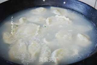 韭菜馅水饺的做法步骤:9