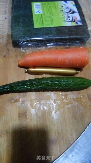 海苔寿司的做法步骤:5