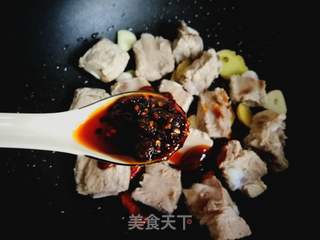 冬瓜豉汁蒸排骨的做法步骤:9