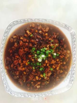 春笋肉丁酱的做法步骤:8