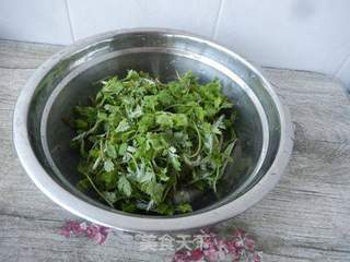 豆沙艾草青团的做法步骤:3