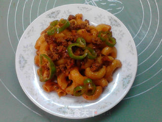 韩风牛肉酱通心粉的做法步骤:11