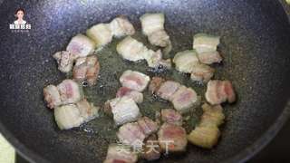 韩式辣白菜炒五花肉的做法步骤:10