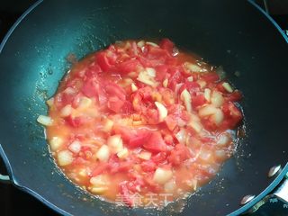 蔬菜意面浓汤的做法步骤:6
