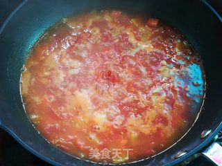 蔬菜意面浓汤的做法步骤:8
