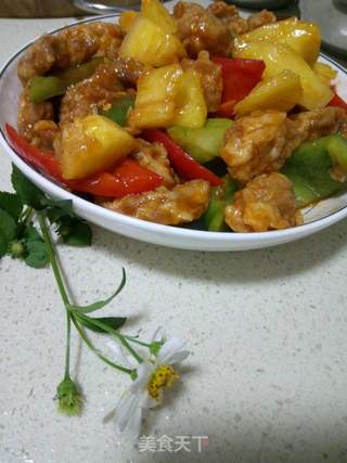 菠萝咕噜肉的做法步骤:8