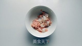 荠菜虾仁豆腐羹的做法步骤:2