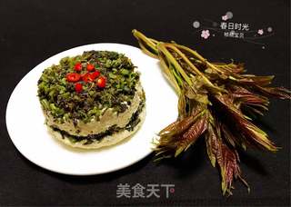 #春季野菜#香椿拌豆腐的做法步骤:13