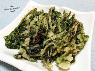 #春季野菜#炸香椿的做法步骤:7