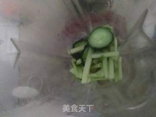 黄瓜芹菜汁的做法步骤:4