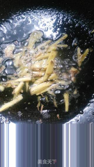 酸菜豆米汤的做法步骤:4