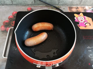 三文鱼肠香菇酱意面的做法步骤:10