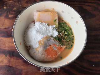 宝宝辅食~磷虾藕饼的做法步骤:9