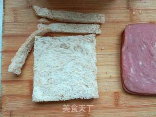 西多士的做法步骤:2