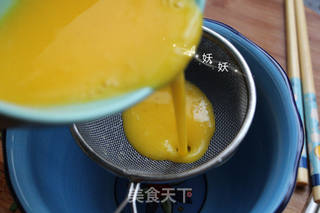 香椿煎蛋的做法步骤:6