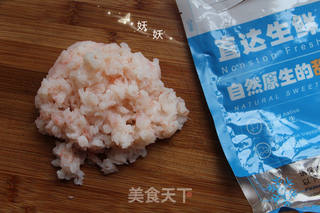 南极磷虾蒸虾糕的做法步骤:2